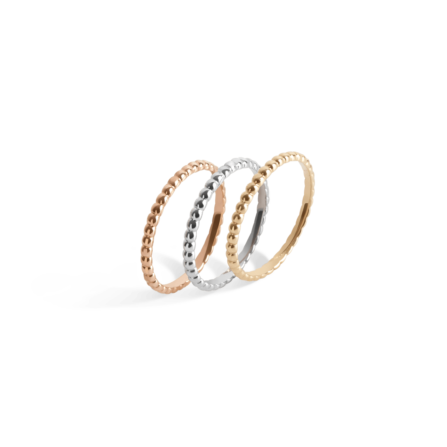 Mini Circle Ring Half Side