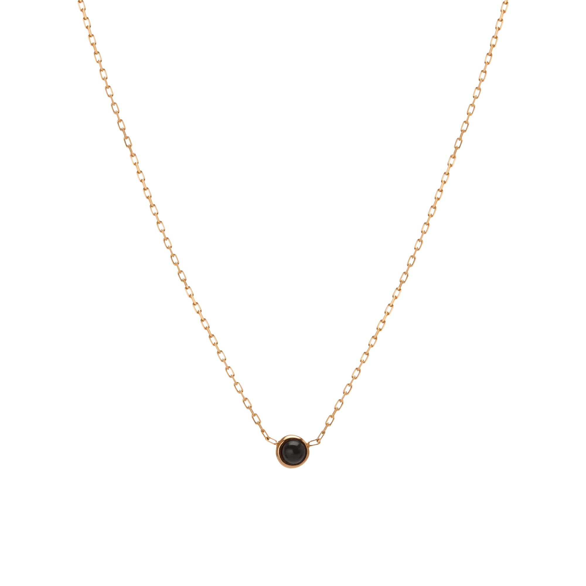 Mini Charm Circle Necklace Yellow Gold Vermeil 14k Yellow Gold 18k Yellow Gold First