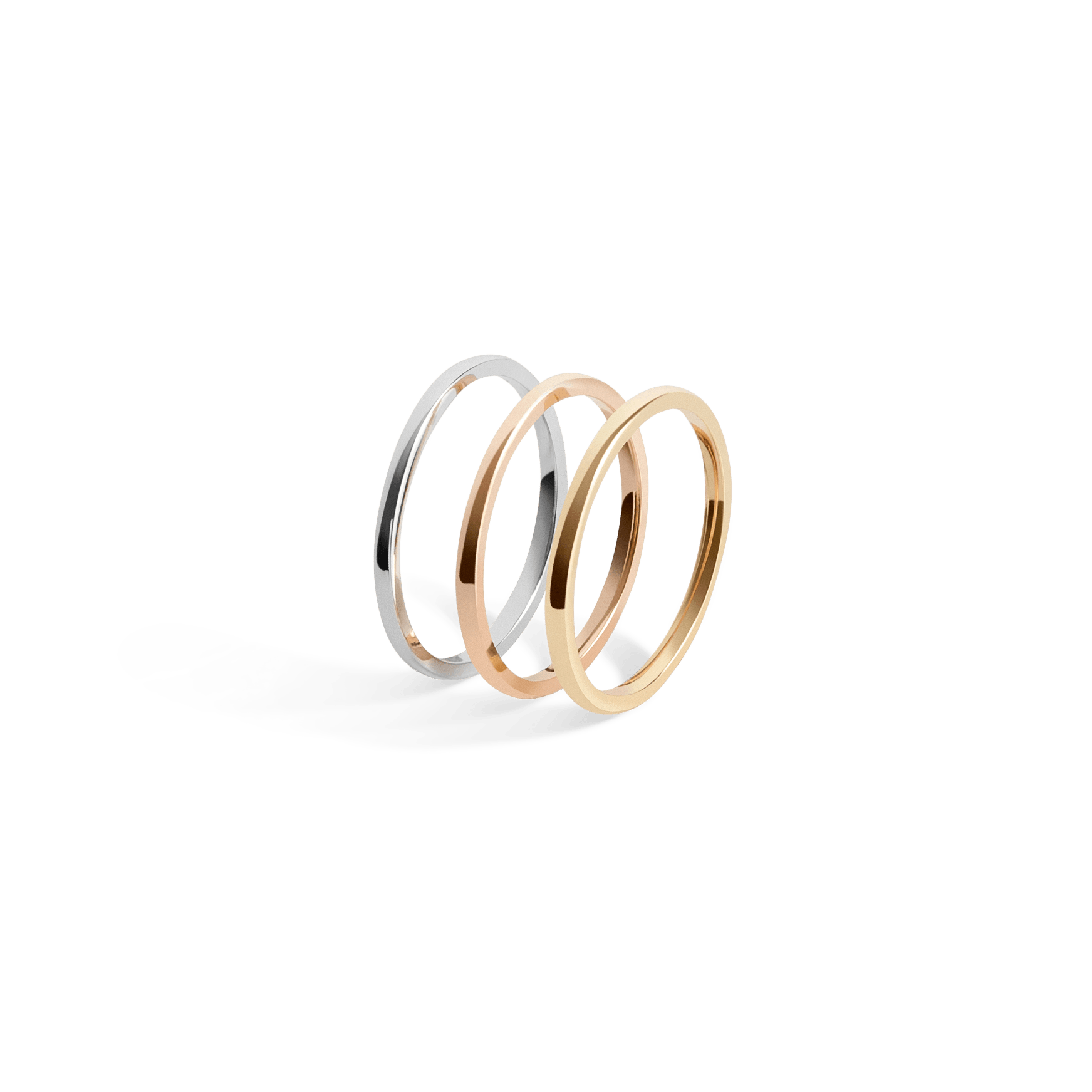 Tricolor Ring Half Side