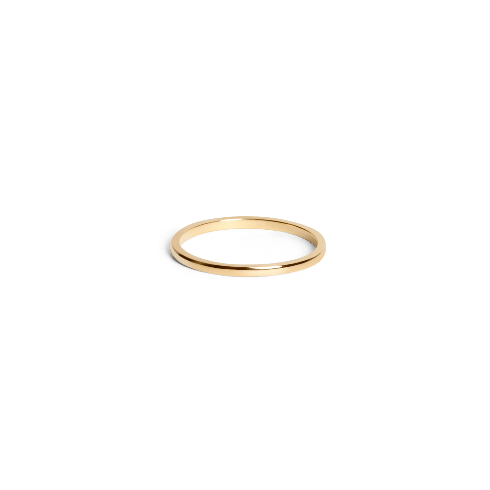 Stackable Ring Yellow Gold Vermeil 14k Yellow Gold 18k Yellow Gold Laid down