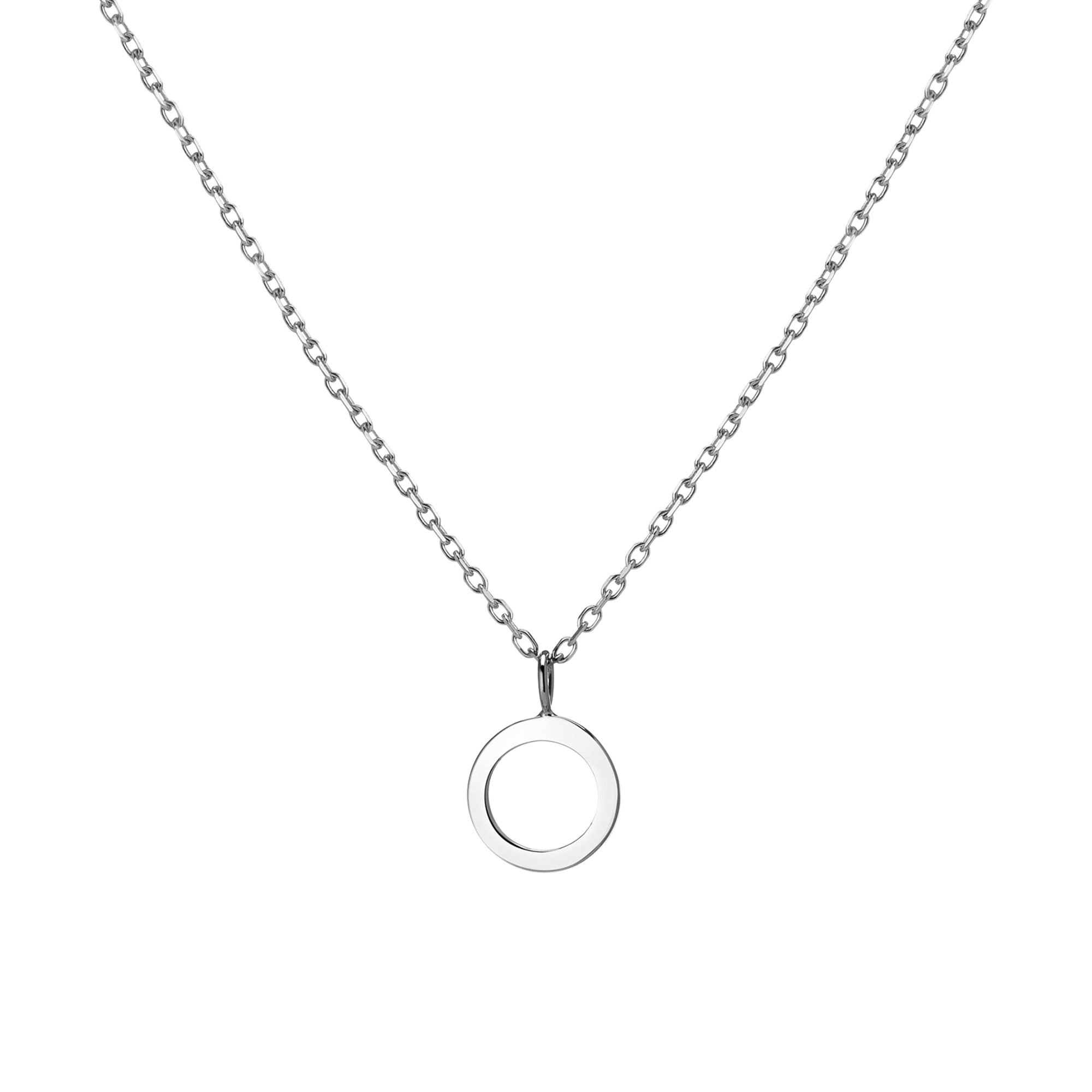 14k White Gold 18k White Gold -O-