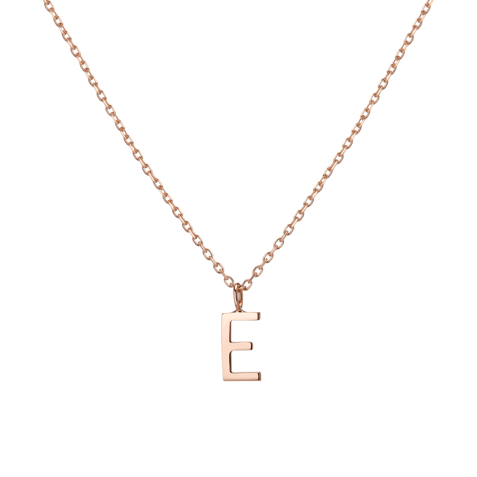 14k Rose Gold 18k Rose Gold -E-