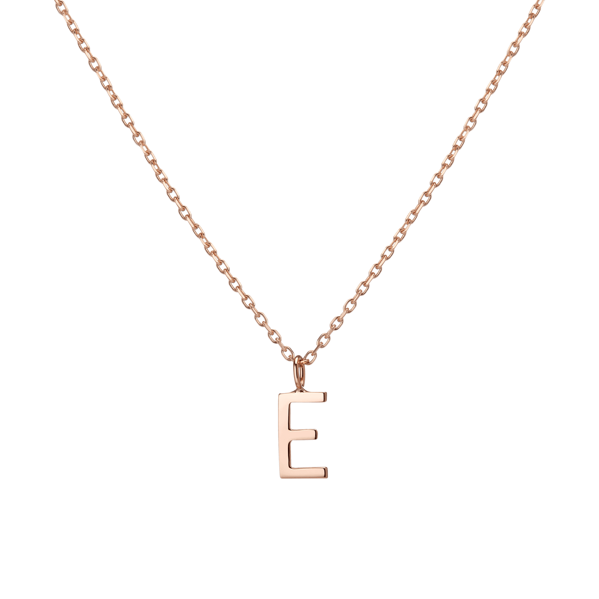 14k Rose Gold 18k Rose Gold -E-