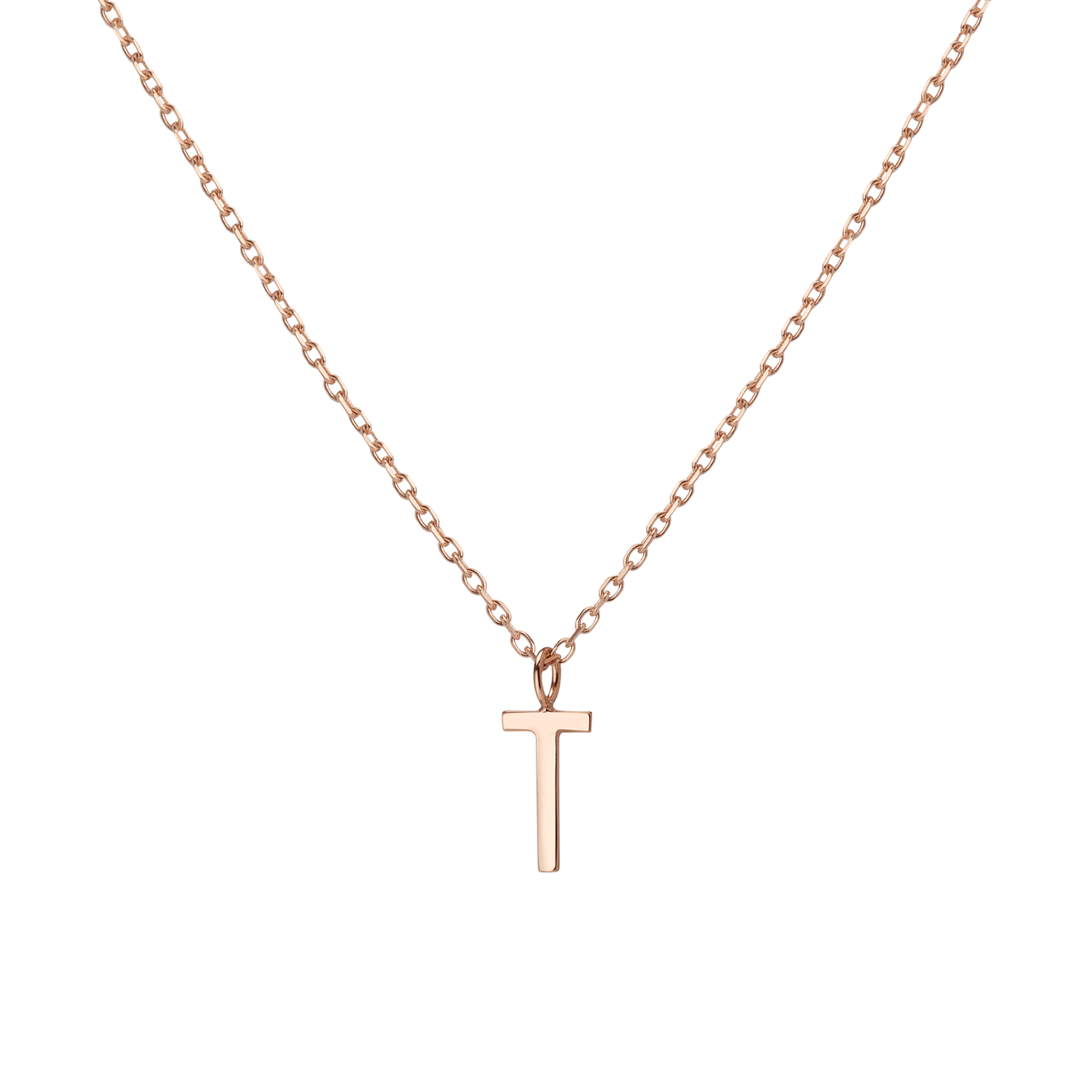 14k Rose Gold 18k Rose Gold -T-
