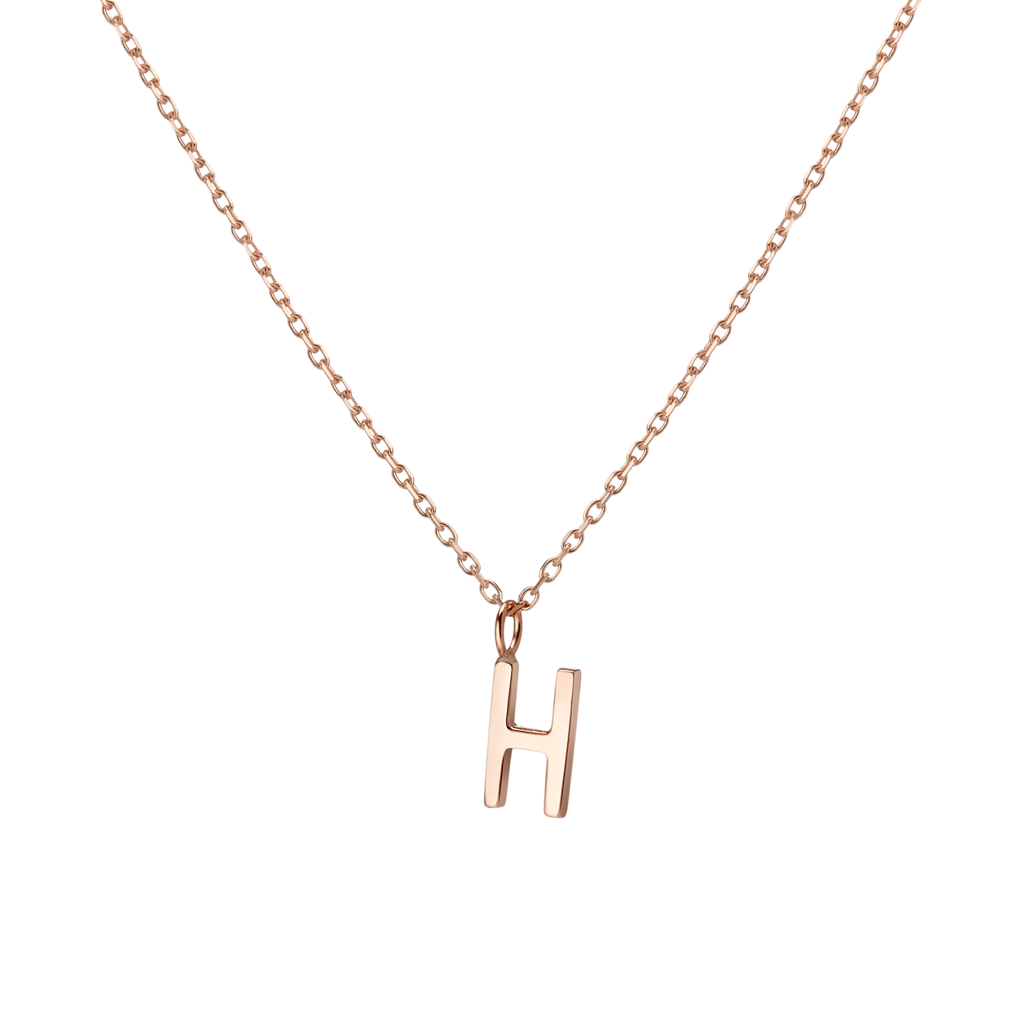 14k Rose Gold 18k Rose Gold -H-