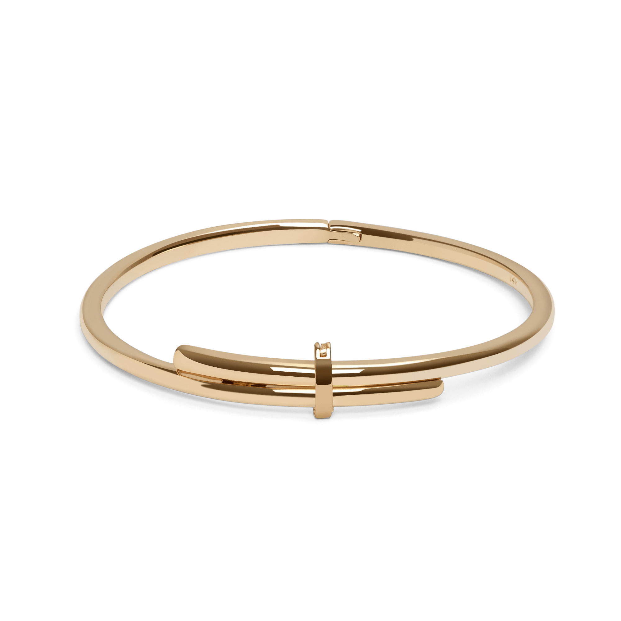 Crossover Bracelet Yellow Gold Vermeil 14k Yellow Gold 18k Yellow Gold