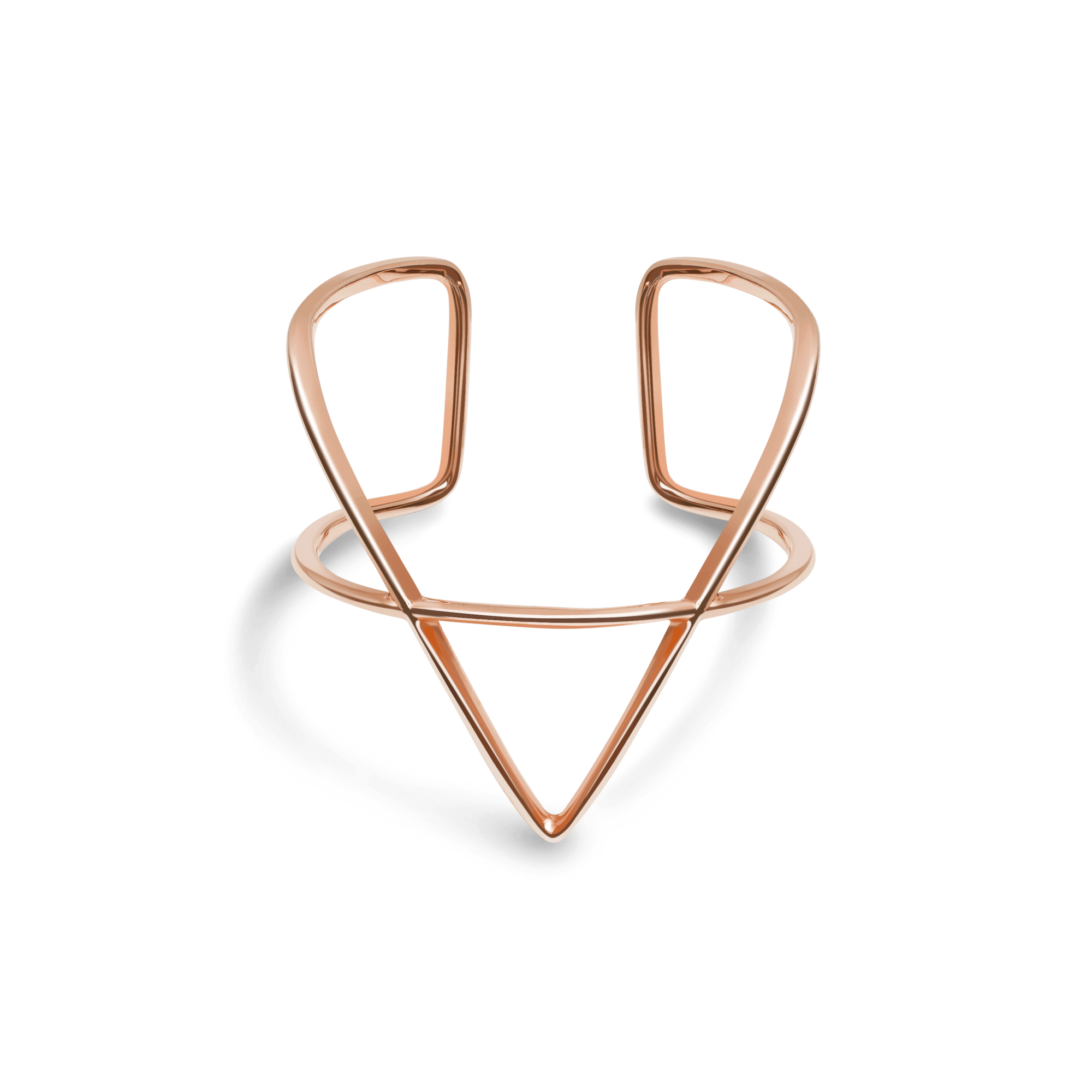 Icon Cuff Rose Gold Vermeil 14k Rose Gold 18k Rose Gold