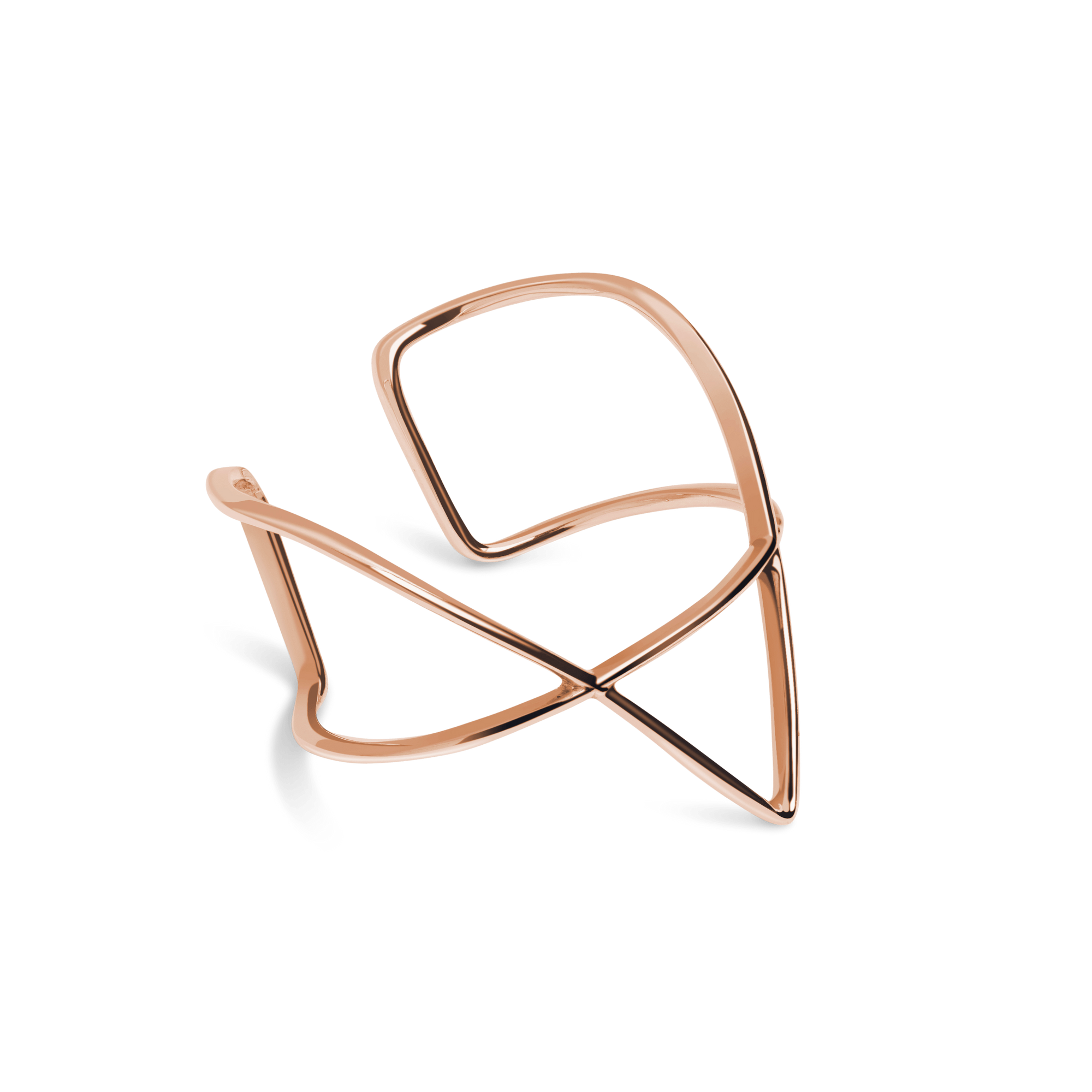 Icon Cuff Rose Gold Vermeil 14k Rose Gold 18k Rose Gold First