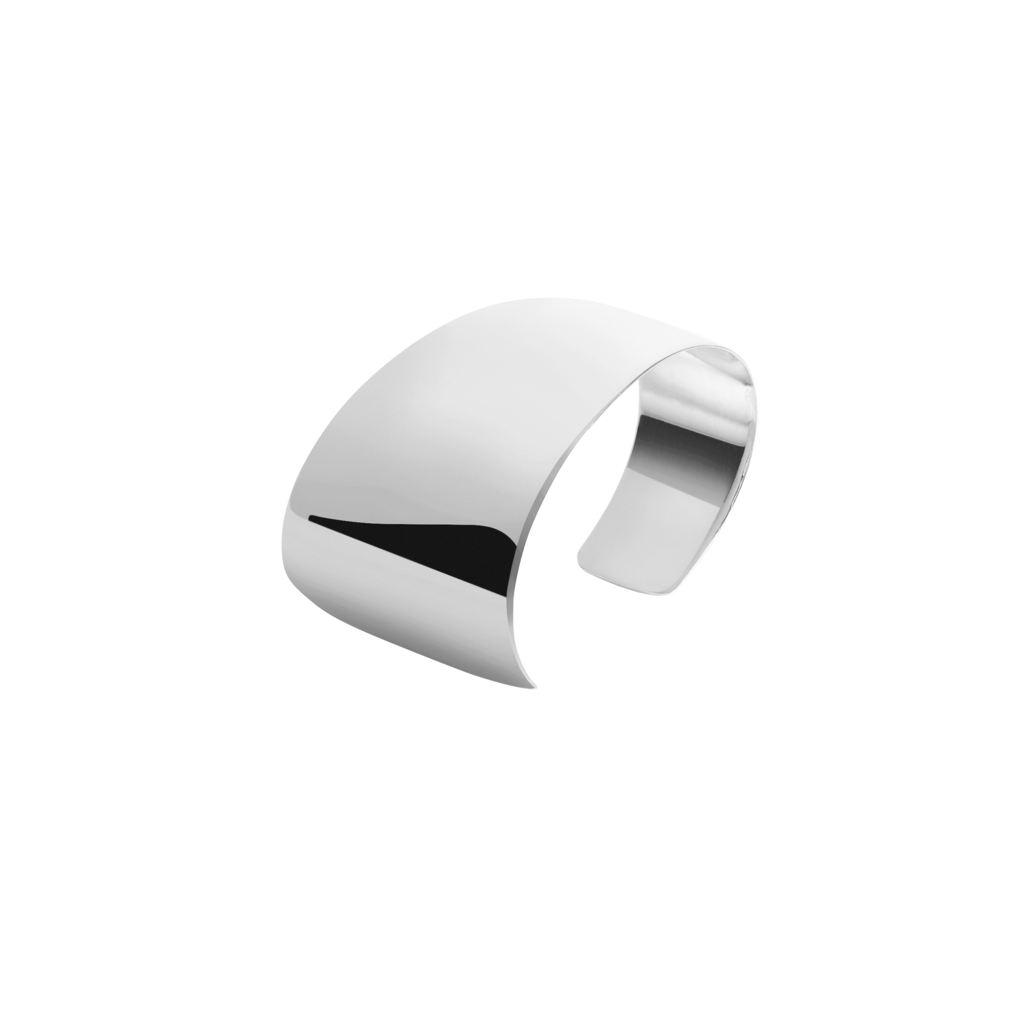Arc Cuff Sterling Silver Sterling Silver White Gold Vermeil 14k White Gold 18k White Gold