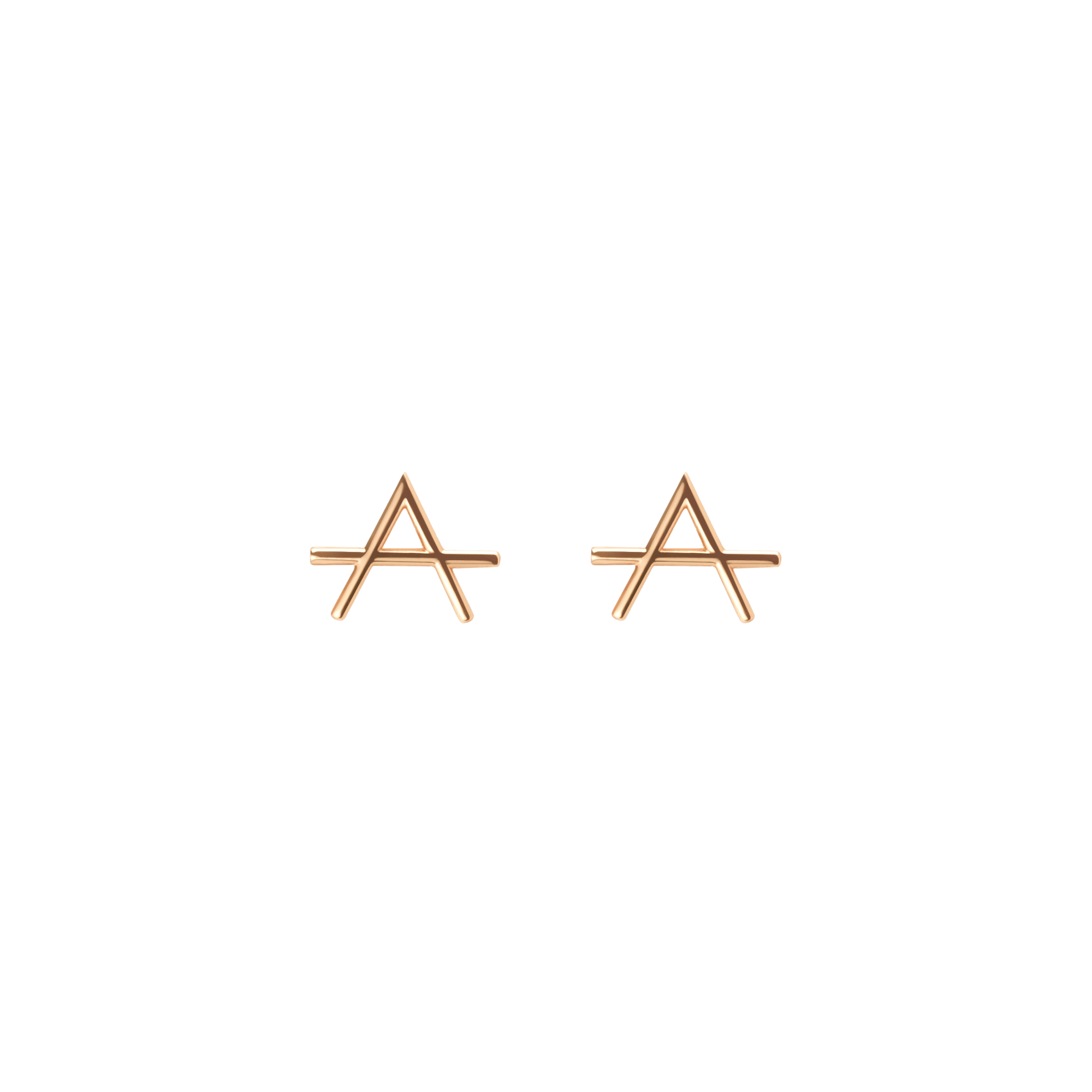 Icon Earring Yellow Gold Vermeil 14k Yellow Gold 18k Yellow Gold     Front First Pair | Single |