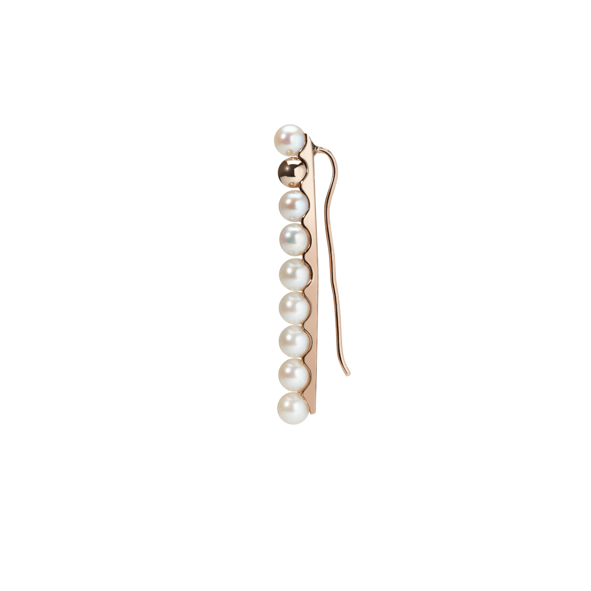 Pearl Path Rose Gold Vermeil 14k Rose Gold 18k Rose Gold