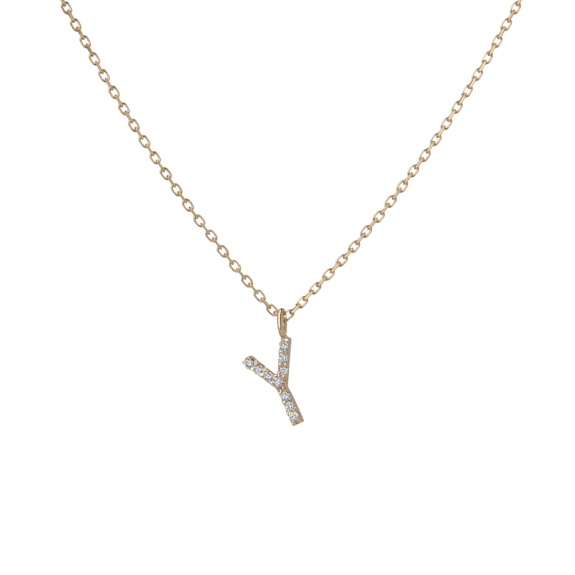 14k Yellow Gold 18k Yellow Gold White Diamonds -Y-