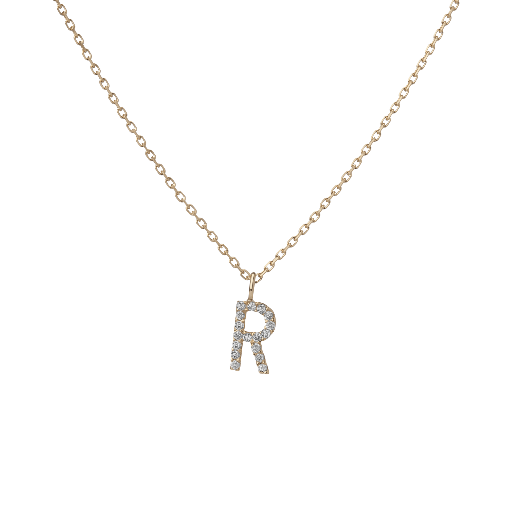 14k Yellow Gold 18k Yellow Gold White Diamonds -R-