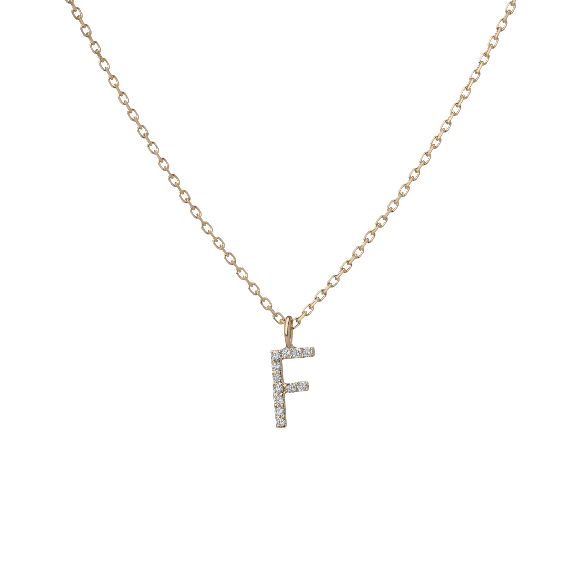 14k Yellow Gold 18k Yellow Gold White Diamonds -F-